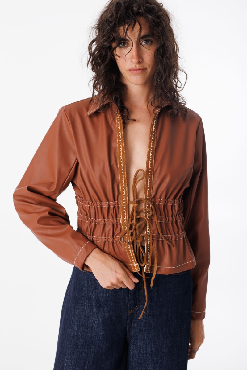 Chaqueta Aguileña Marron