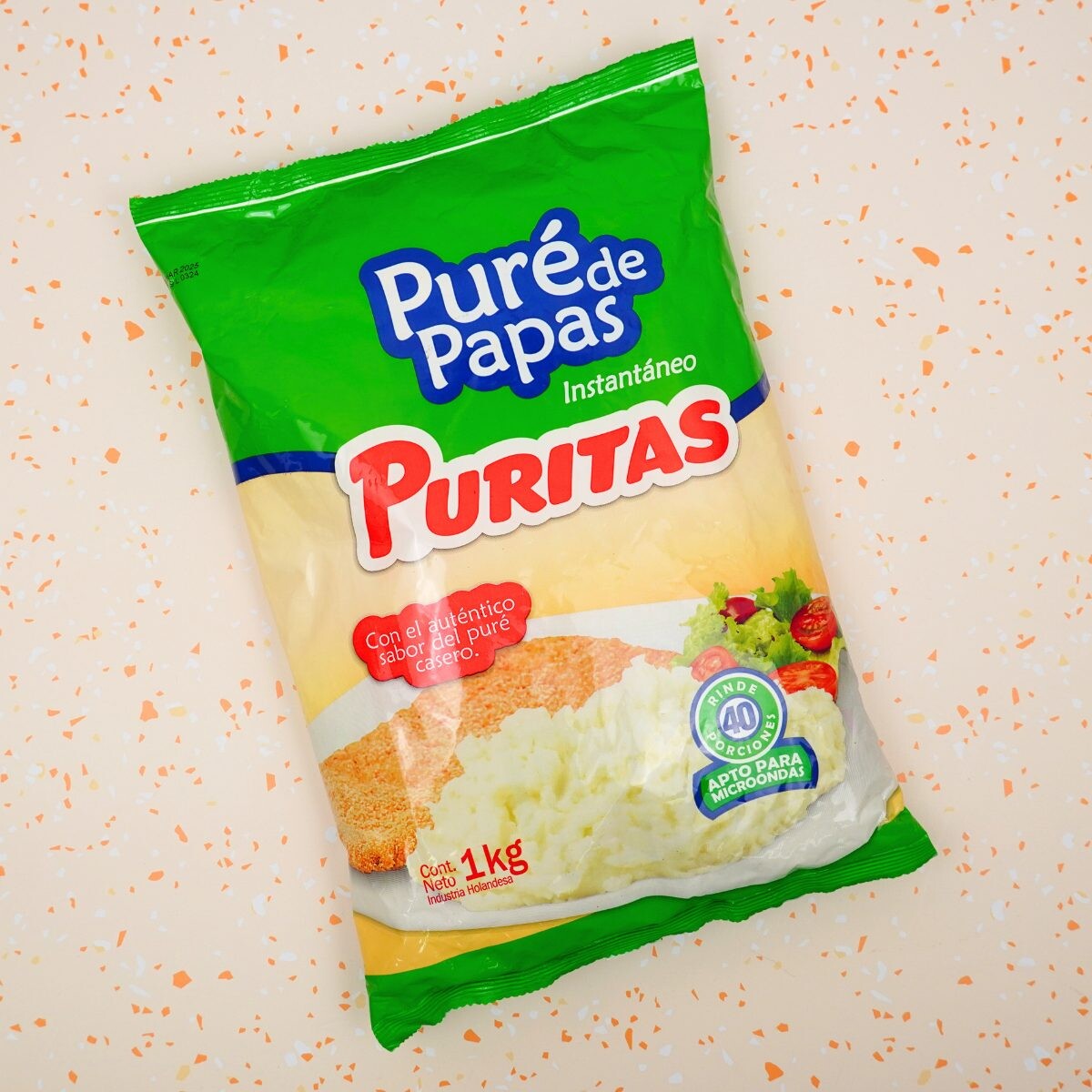 Puré de papa instantáneo Puritas 1kg 