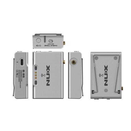 Sistema Inalambrico Nux B-8 Silver Para Guitarra Y Bajo Sistema Inalambrico Nux B-8 Silver Para Guitarra Y Bajo
