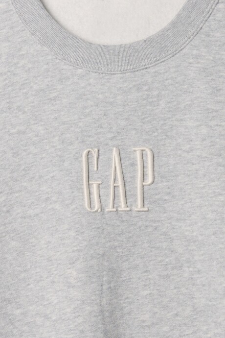 Buzo Deportivo Logo Gap Hombre Bc15 Lt Grey Heather