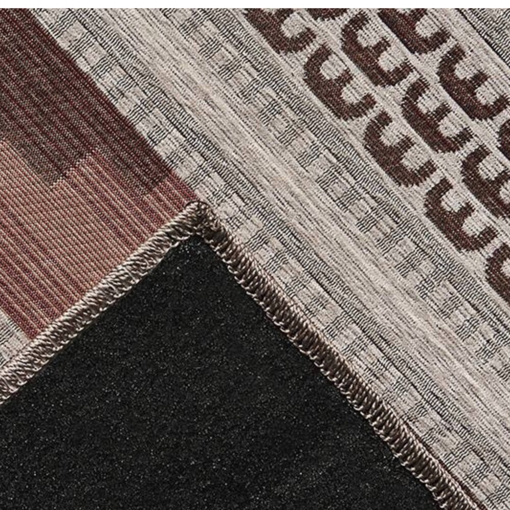 Alfombra moderna Función | 2,00x2,50m Asteca Roja