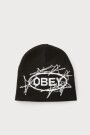 OBEY SCRAM BEANIE Negro
