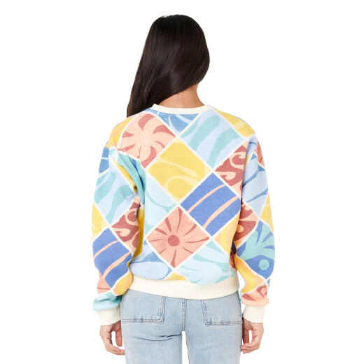 Buzo Rip Curl Aots - Ty Williams Relaxed Crew - Multicolor Buzo Rip Curl Aots - Ty Williams Relaxed Crew - Multicolor