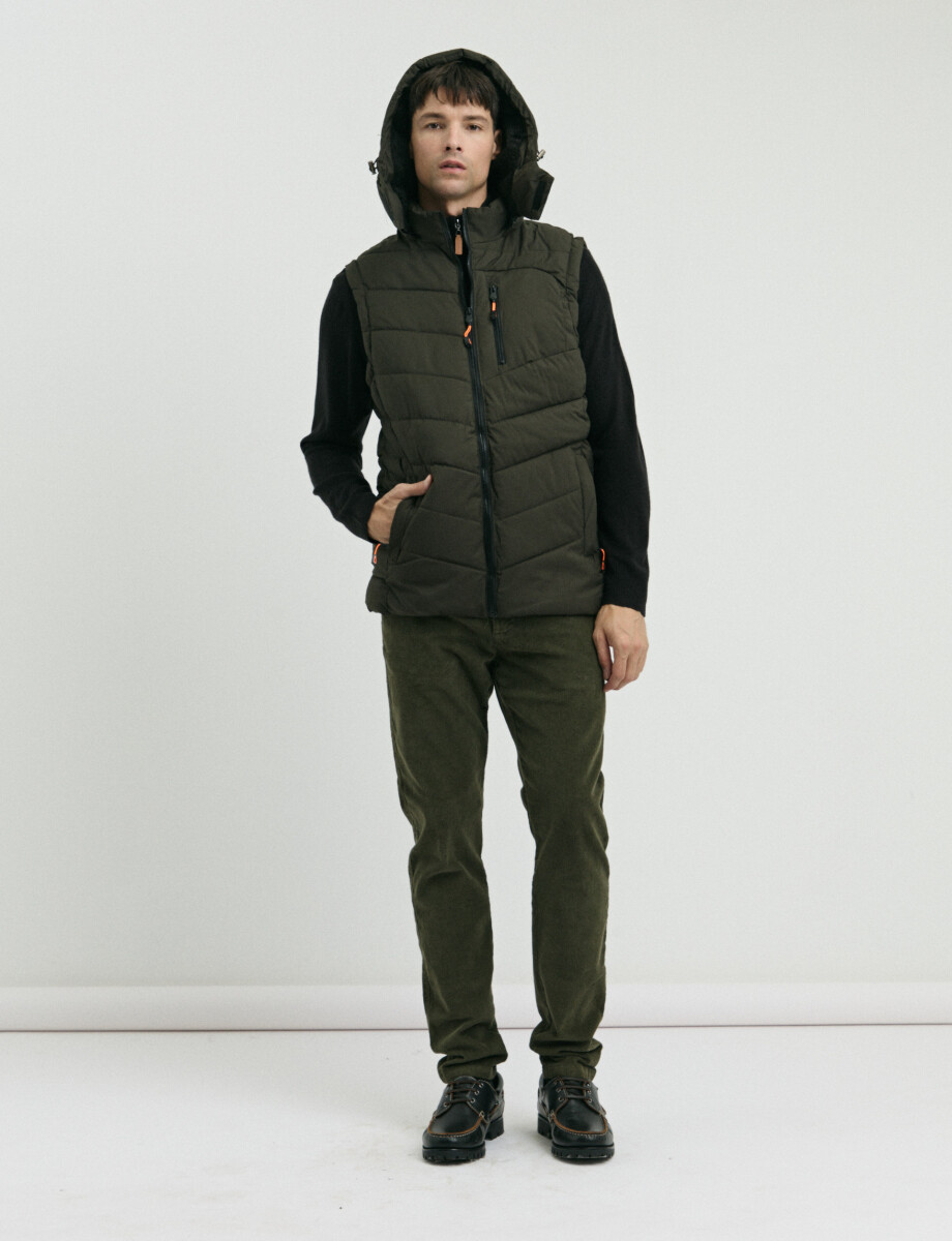 300414 CHALECO HARRY Verde