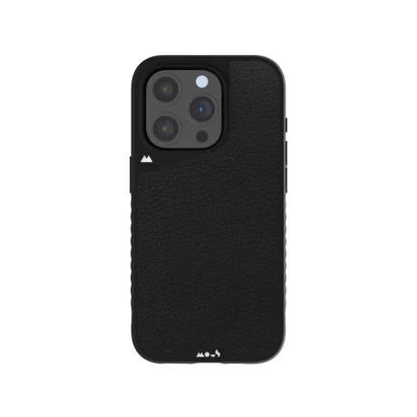 Case Iphone 15 Pro Cuero Black Magsafe Mous Case Iphone 15 Pro Cuero Black Magsafe Mous