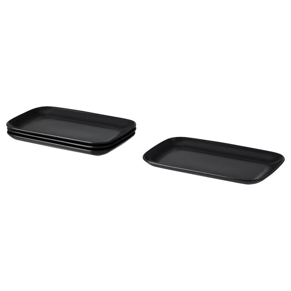 Fuente Cerámica 31x18Cm Ibiza Negro FUENTE CERAMICA 31X18CM IBIZA NEGRO