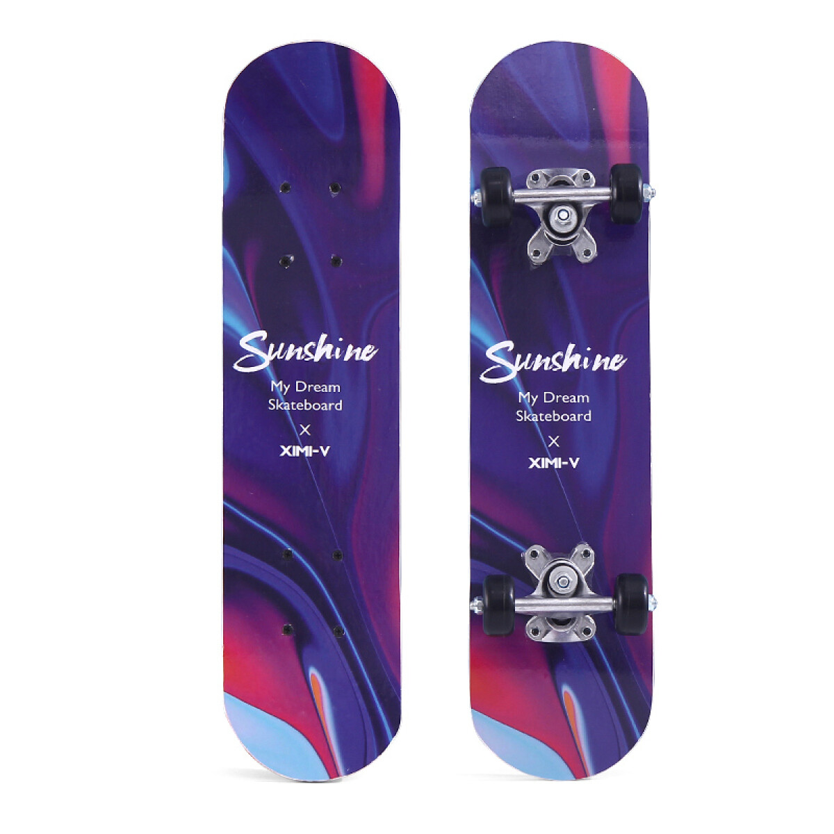 Skateboard Sky - Violeta 