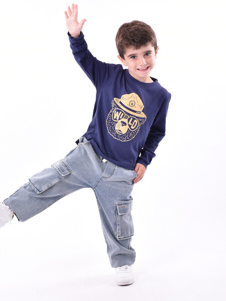 REMERA UNAI AZUL OSCURO