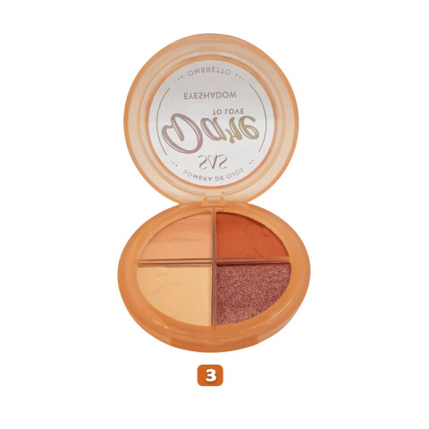 SAS Paleta de sombra de ojos 4 tonos Sas Paleta De Sombra De Ojos 4 Tonos
