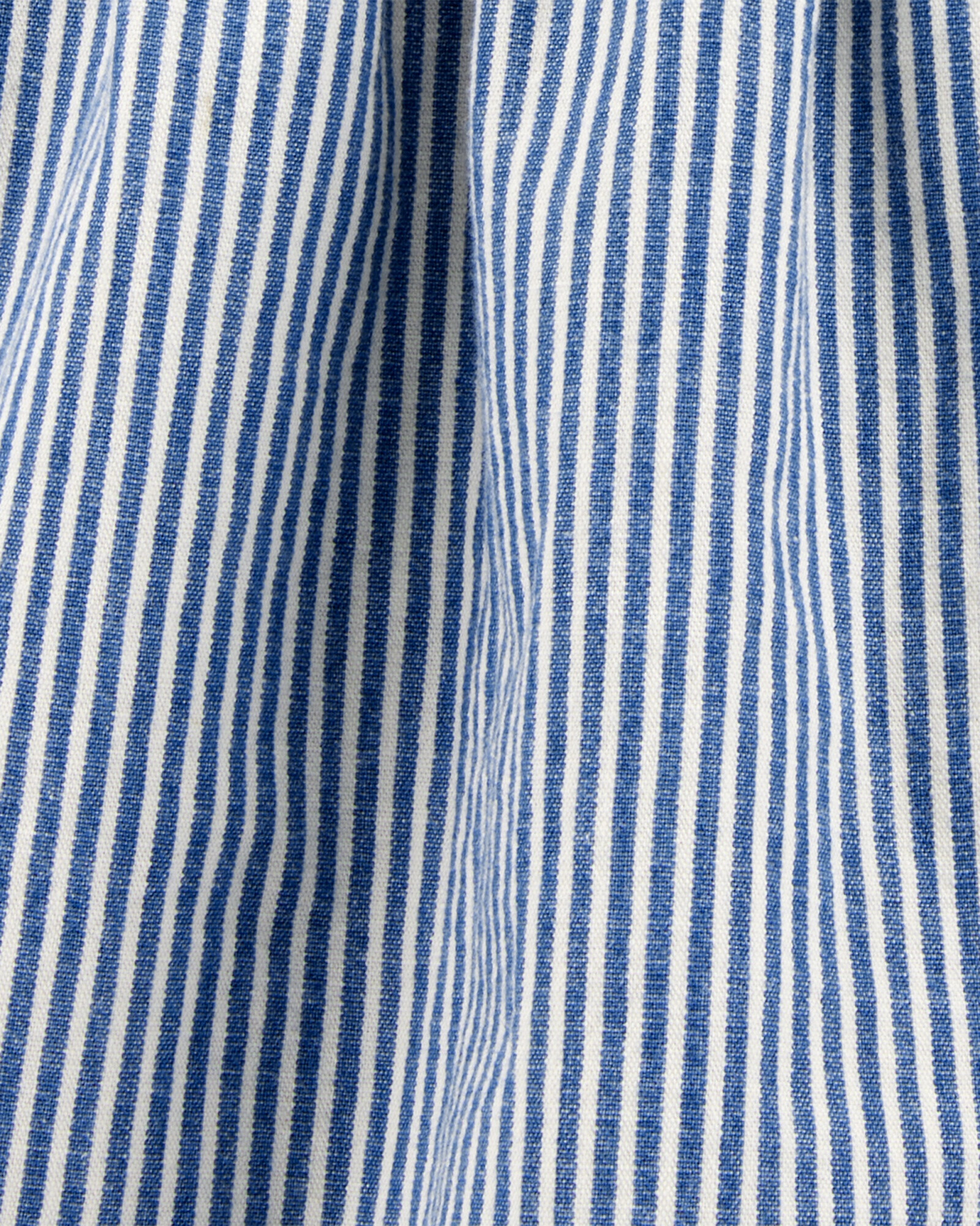 Jumper de chambray, diseño a rayas Sin color