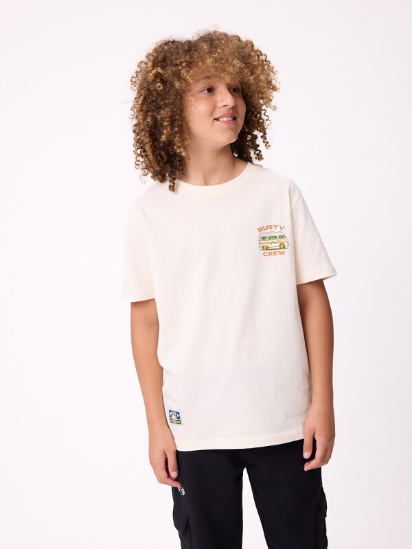 T-SHIRT LUNGUD TEEN RUSTY Crudo