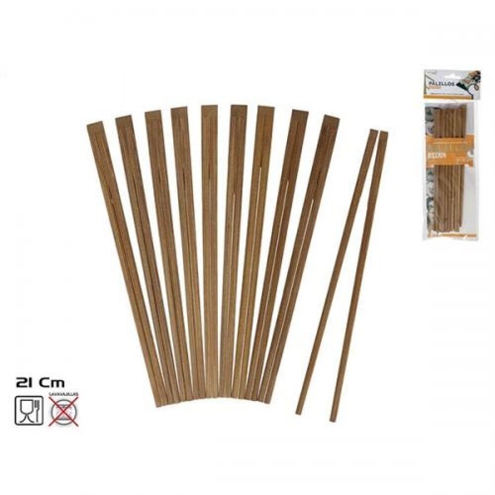 Set 10 Palillos Asian para Sushi 21 cm PALILLOS X10 ASIAN 21 CM