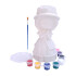 Alcancia personajes con accesorios para pintar y crear Alcancia Personajes Con Accesorios Para Pintar Y Crear
