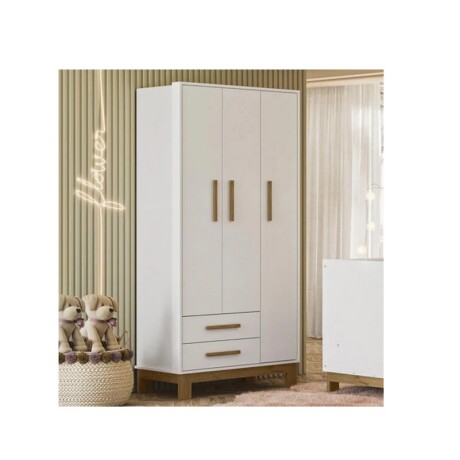ROPERO NATIVA 3 PUERTAS, 2 CAJONES. MATTE BLANCO ROPERO NATIVA 3 PUERTAS, 2 CAJONES. MATTE BLANCO