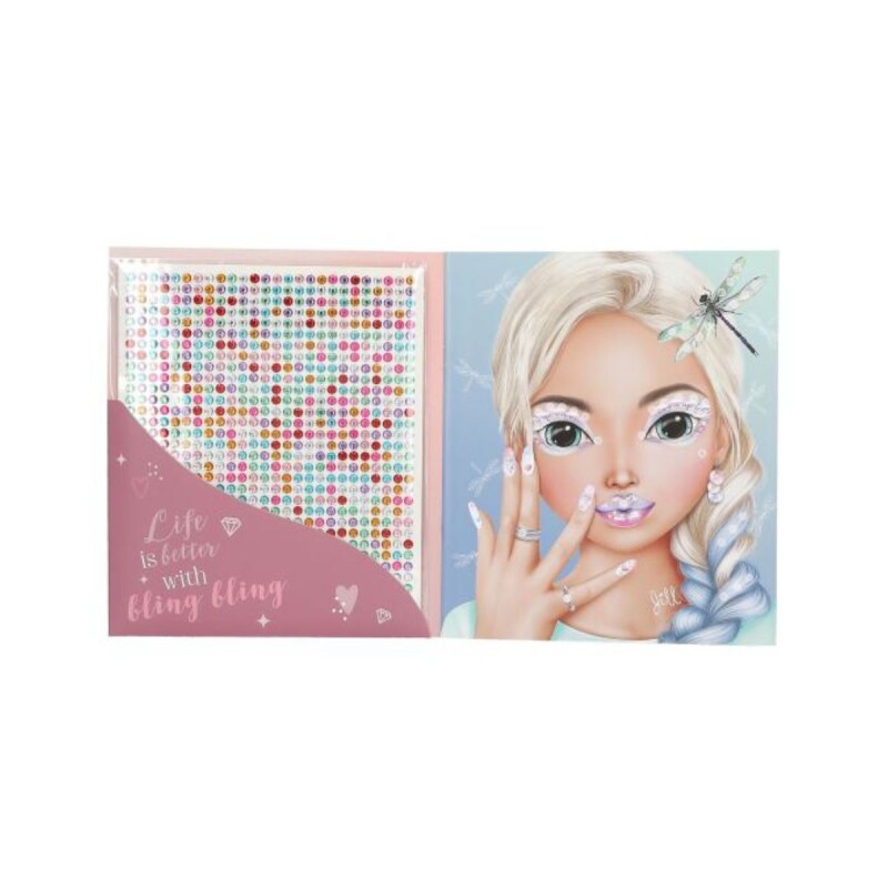 Libro con stickers gemas para crear Top Model Mode Christy Libro Con Stickers Gemas Para Crear Top Model Mode Christy