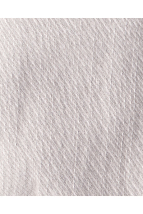 Pantalón cargo de algodón, gris Sin color