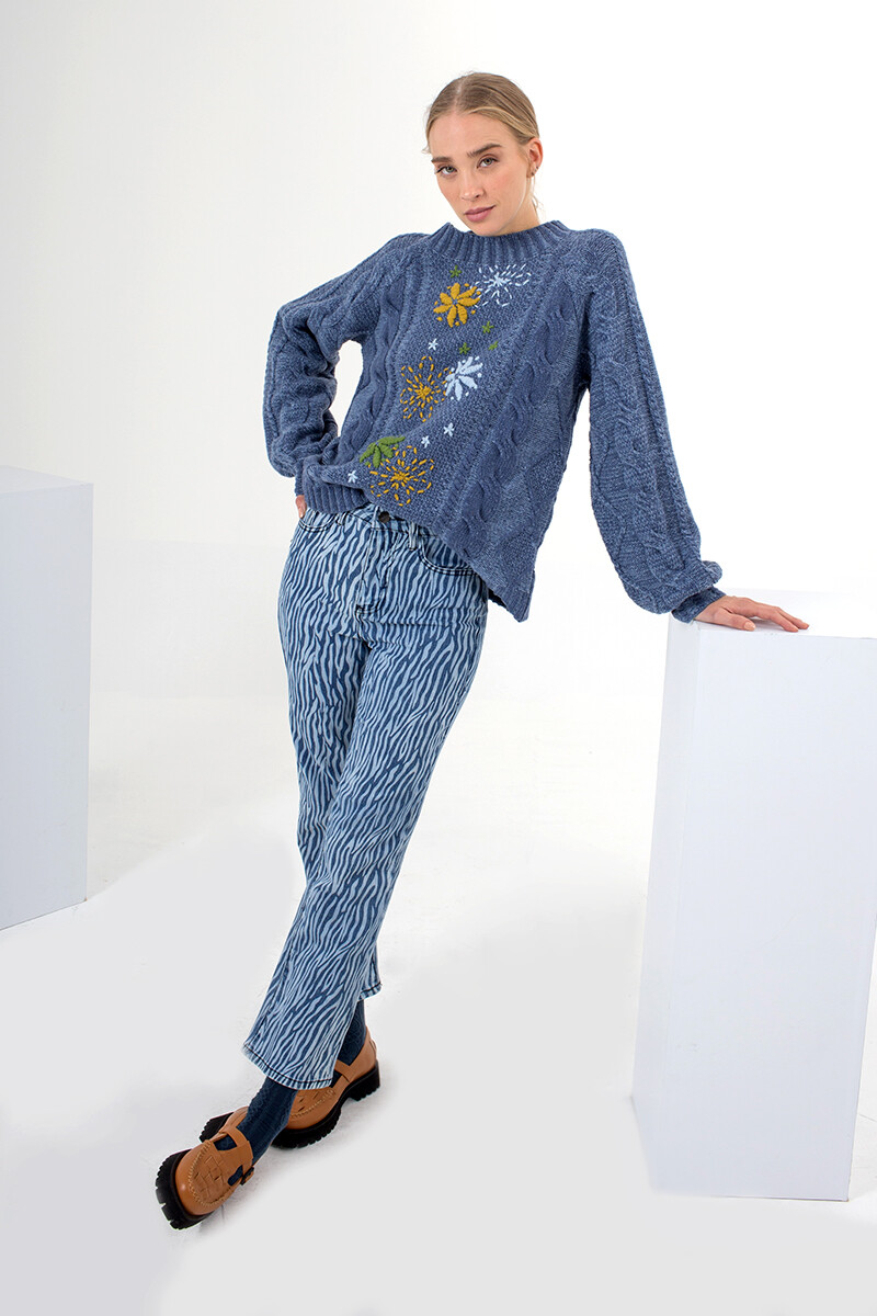 Sweater Lisboa Azul