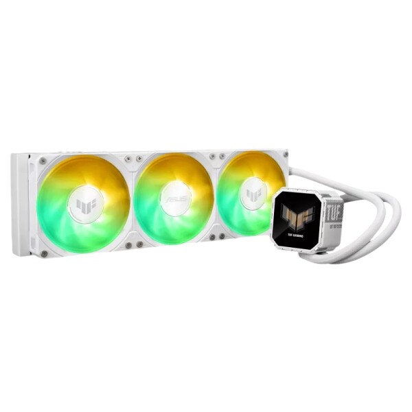 Cooler Liquido Asus Tuf Gaming Lc Iii 360 Argb Lcd Blanco COOLER ASUS TUF LC III 360 ARGB LCD BLAN