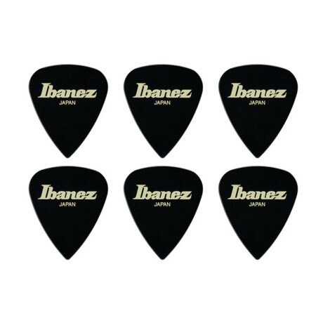 Pua Guitarra Pack Ibanez Ichika Nito Signature Pick Black Teardrop 0.8mm 6pcs Pua Guitarra Pack Ibanez Ichika Nito Signature Pick Black Teardrop 0.8mm 6pcs