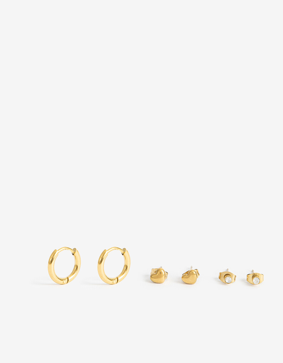 Set De Aros De Acero 