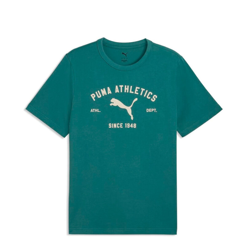 Remera de Hombre Puma Class Graphic Verde