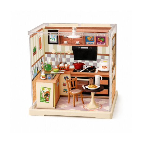 Casita en miniatura para armar Naranja