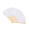 Abanico de papel Blanco