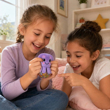 Squishy peluche Animales Marinos Violeta