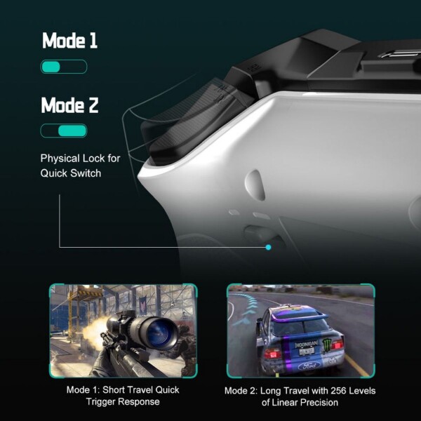 Joystick Pxn P5 Pc Switch Android Bluetooth NEGRO