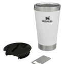VASO TÉRMICO PINTA CON DESTAPADOR STANLEY 0.47L Blanco