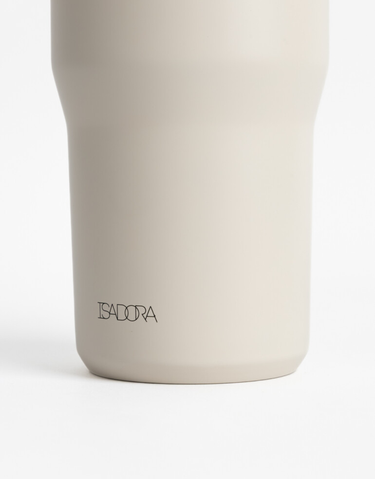 Artículos cocina Vasos Vaso Metálico Rue Du Voyage - Blanco Crema