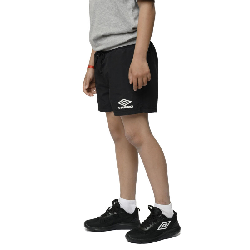 Short Infantil Umbro Swin Kids Verde - Negro