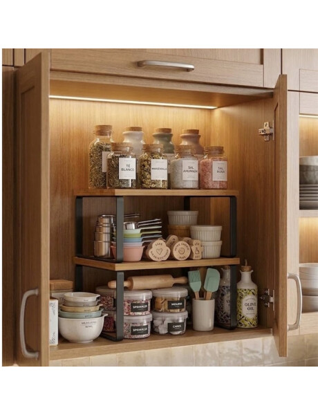 ESTANTE ORGANIZADOR COCINA ACACIA 28X20X28CM NAT ESTANTE ORGANIZADOR COCINA ACACIA 28X20X28CM NAT