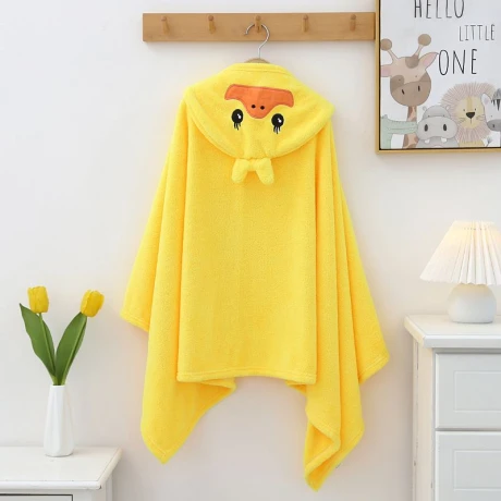 Toalla Bata De Baño Infantil Fleece 65x130cm Toalla Bata De Baño Infantil Fleece 65x130cm