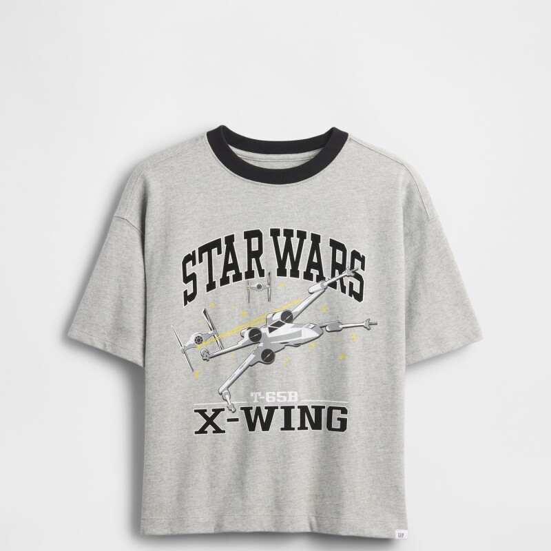 SW SS HW TEE LIGHT HEATHER GREY B08