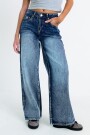 Pantalón denim Azul