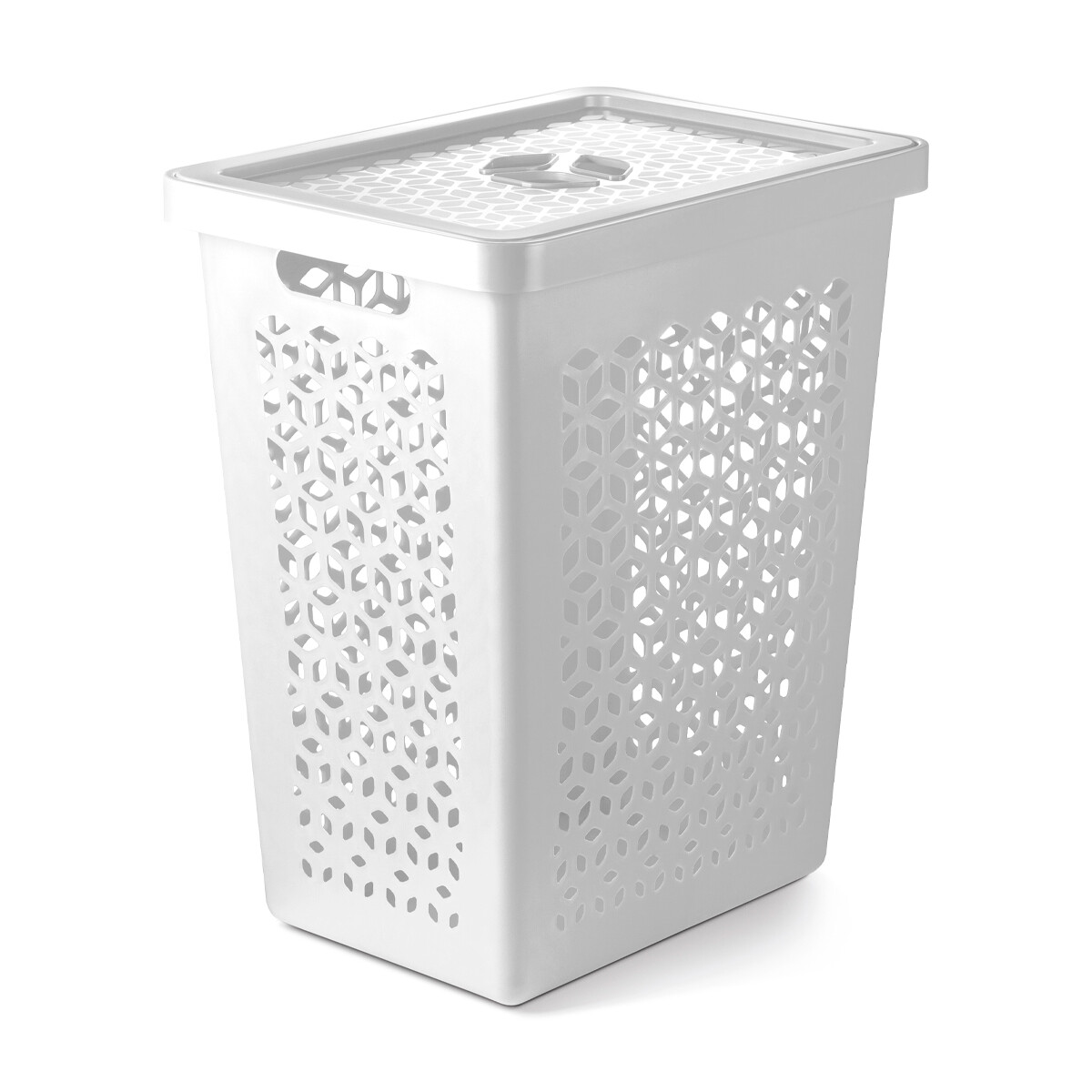 Cesto organizador ropa 55L - BLANCO 