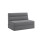 Sillón cama doble Lumax Oster en caja compactado Gris