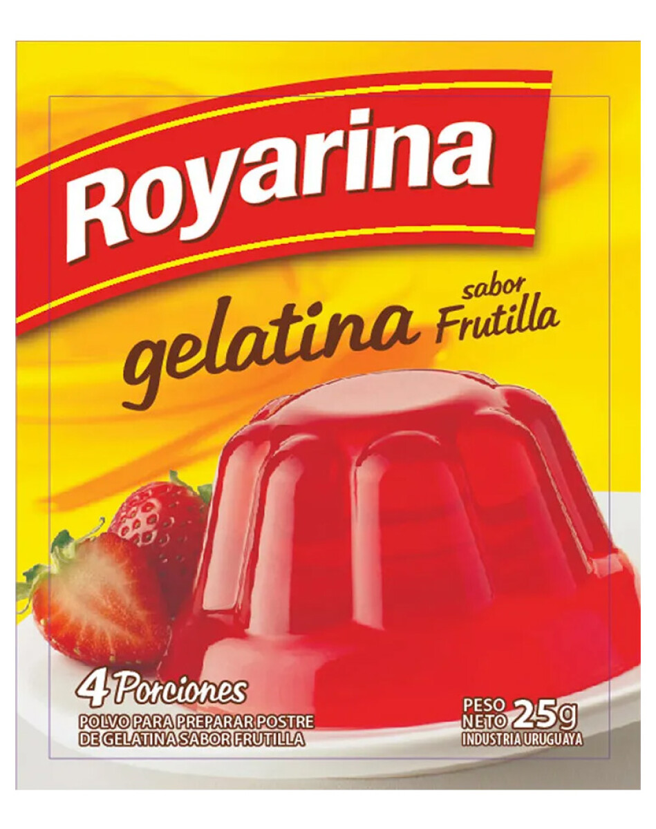 GELATINA ROYARINA 4P 25G FRUTILLA 