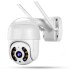 Cámara Wifi Exterior Seguridad Ip Full Hd 1080p Infrarrojo Color Variante Blanco