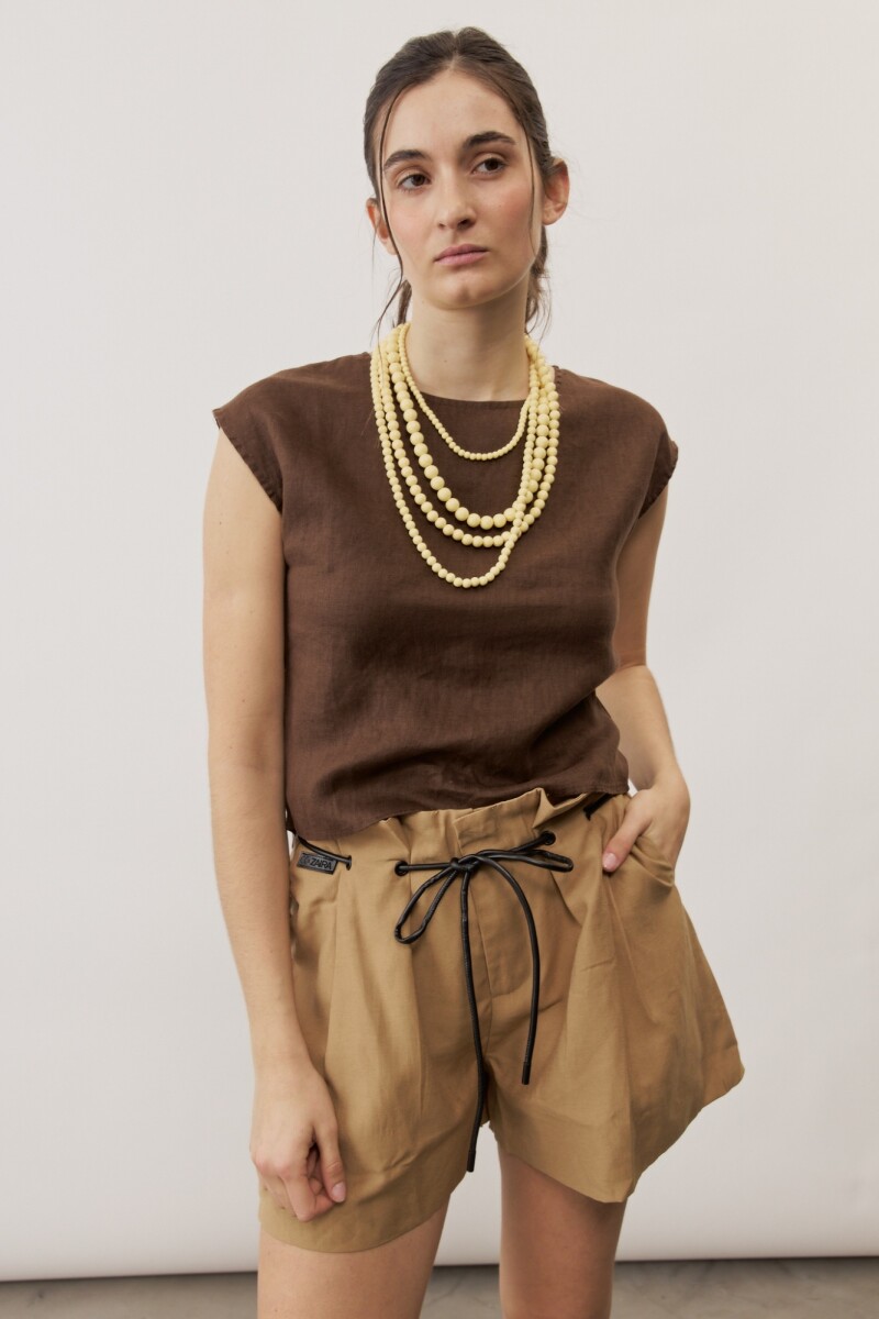 Remera Talaia MARRON