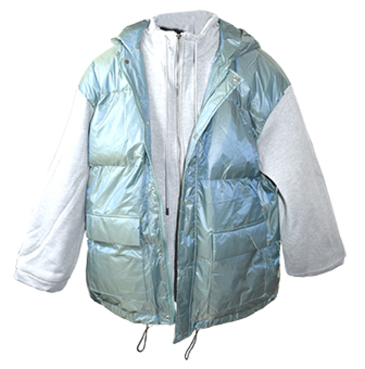 CAMPERA COMBINADA MANGA DEPORTIVA 3 COLORES M AL 6XL 