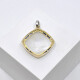 Medalla Religiosa Antigua En Oro 18K,Platino, Zafiros, Diamantes Y Nacar Medalla Religiosa Antigua En Oro 18K,Platino, Zafiros, Diamantes Y Nacar