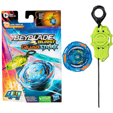 Beyblade Hypersphere Trompo + Lanzador Venom Hasbro Azul