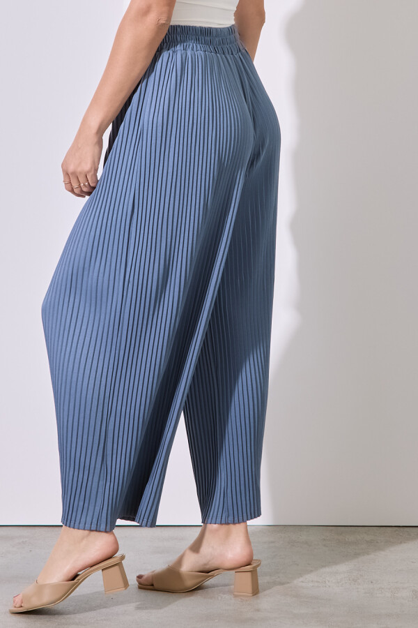 Pantalón Plisado AZUL