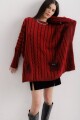Sweater Oceano Rojo/Negro