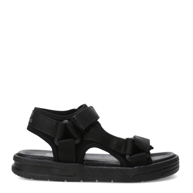 Sandalia de Niños Croco Kids MEXOR estilo teva Negro