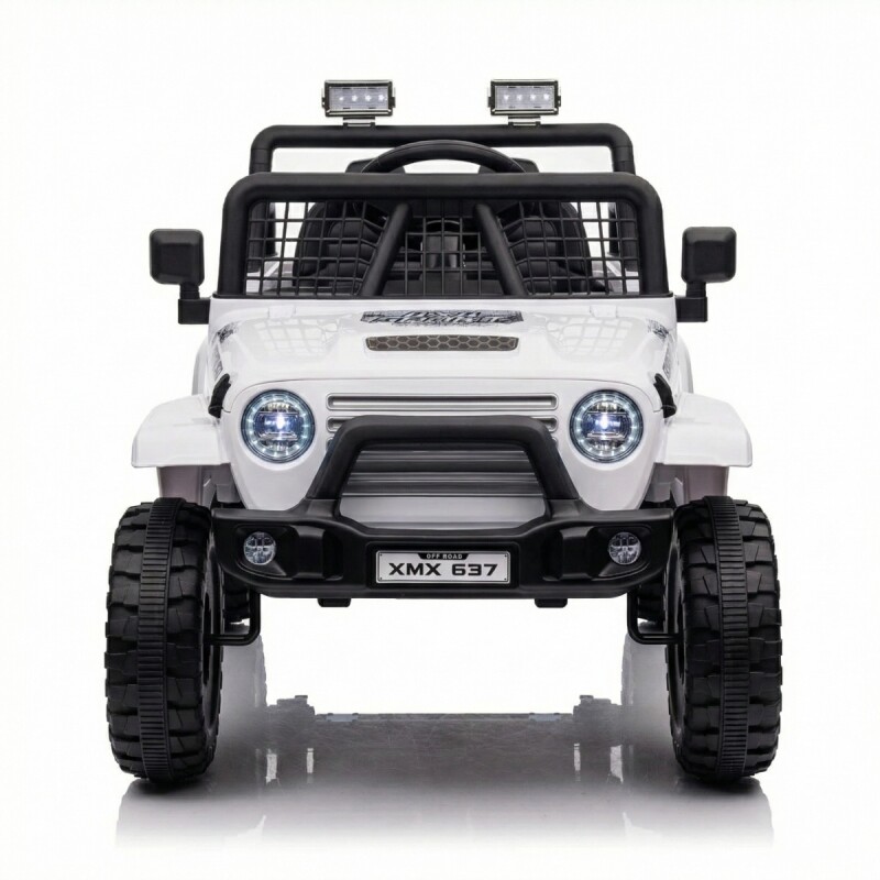 Jeep blanca 4x4 a Bateria para niños Jeep blanca 4x4 a Bateria para niños