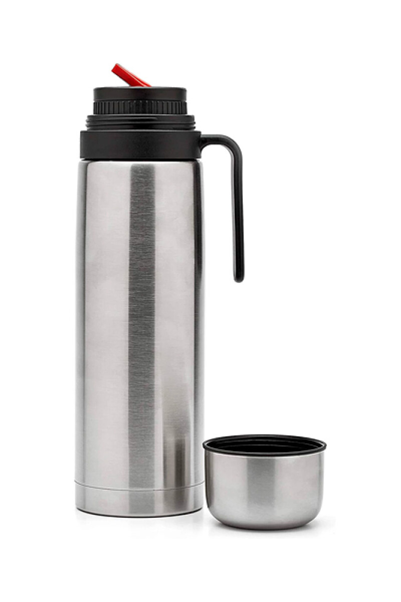 Termo Acero Inoxidable Pico Cebador 1 Litro Brio Termo Acero Inoxidable Pico Cebador 1 Litro Brio