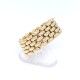 Anillo en oro 18k amarillo, tipo panther 5 hilos Anillo en oro 18k amarillo, tipo panther 5 hilos